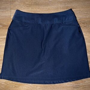Navy High-Waisted Adidas Skort